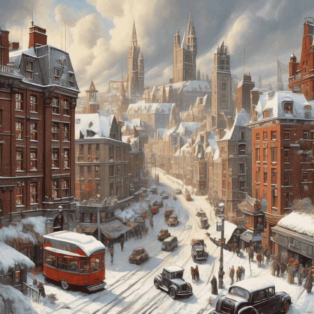 Deep Snow – Hans Baluschek