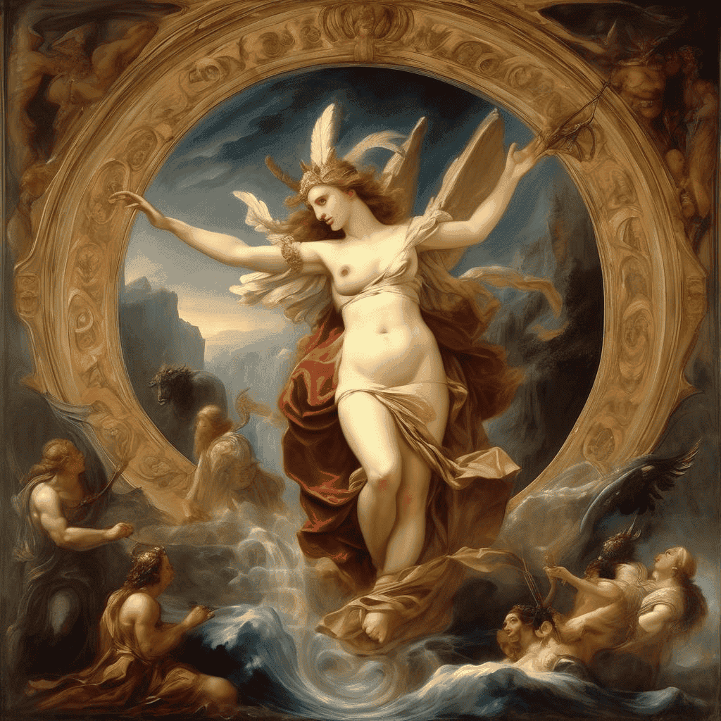 Dido auf dem Scheiterhaufen – Heinrich Schonfeld
