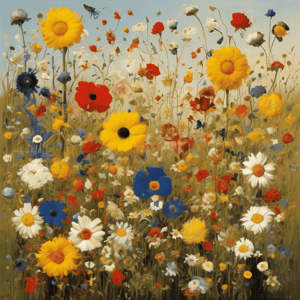 Les Fleurs de l’été – champ à Slack